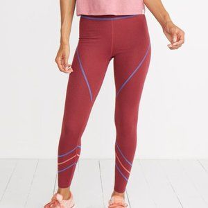 Marine Layer Mia Sport Legging in Rosewood